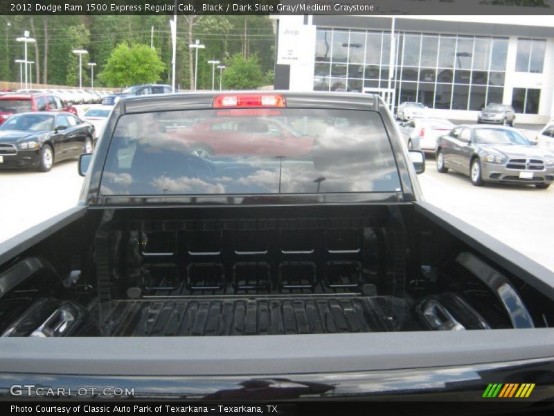 Black / Dark Slate Gray/Medium Graystone 2012 Dodge Ram 1500 Express Regular Cab