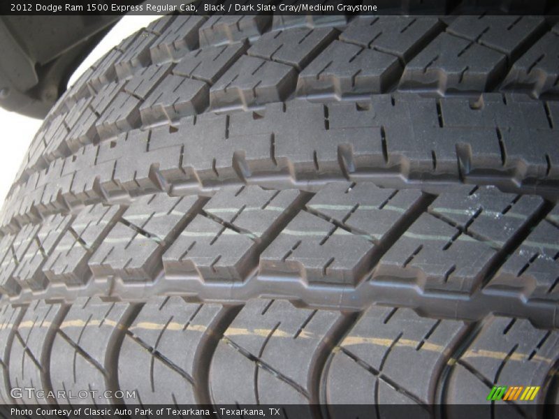 Black / Dark Slate Gray/Medium Graystone 2012 Dodge Ram 1500 Express Regular Cab