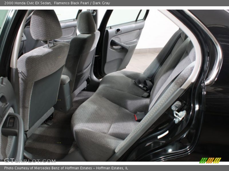 Flamenco Black Pearl / Dark Gray 2000 Honda Civic EX Sedan