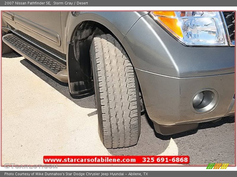 Storm Gray / Desert 2007 Nissan Pathfinder SE