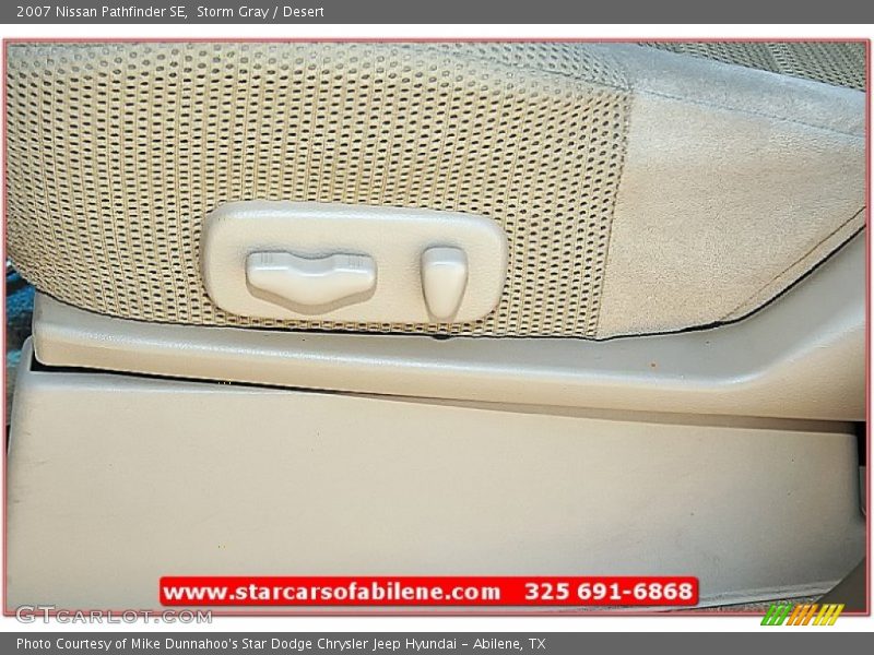 Storm Gray / Desert 2007 Nissan Pathfinder SE