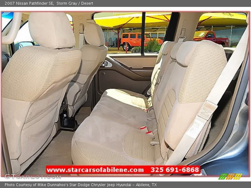 Storm Gray / Desert 2007 Nissan Pathfinder SE