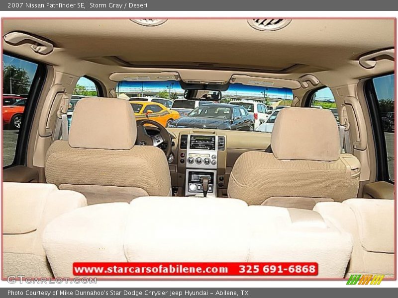 Storm Gray / Desert 2007 Nissan Pathfinder SE