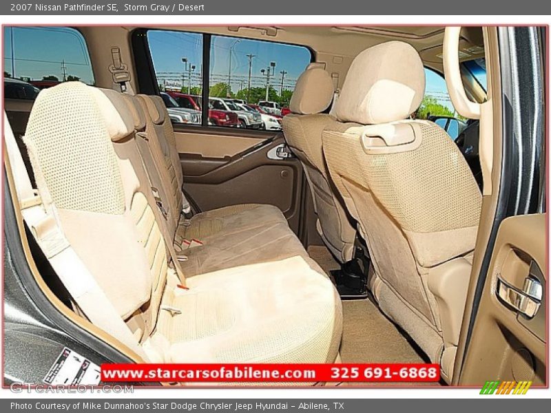 Storm Gray / Desert 2007 Nissan Pathfinder SE