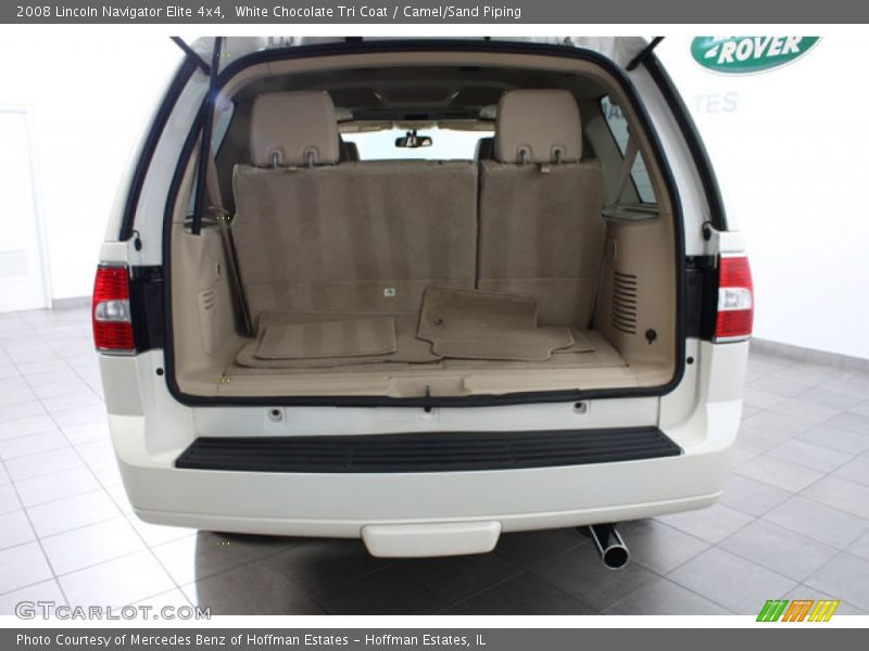 White Chocolate Tri Coat / Camel/Sand Piping 2008 Lincoln Navigator Elite 4x4