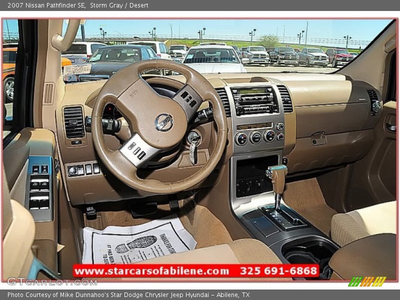 Storm Gray / Desert 2007 Nissan Pathfinder SE