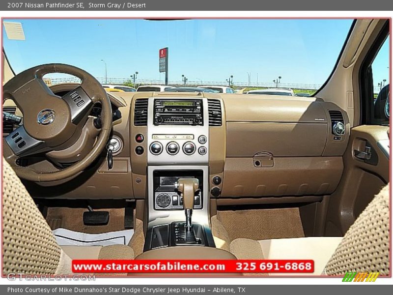 Storm Gray / Desert 2007 Nissan Pathfinder SE