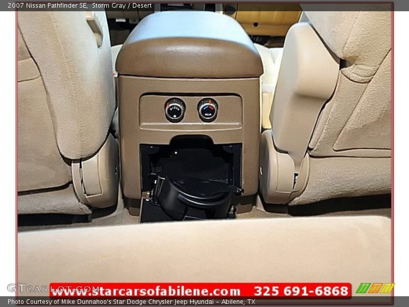 Storm Gray / Desert 2007 Nissan Pathfinder SE