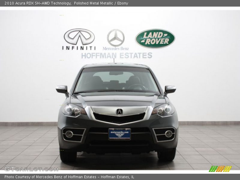 Polished Metal Metallic / Ebony 2010 Acura RDX SH-AWD Technology