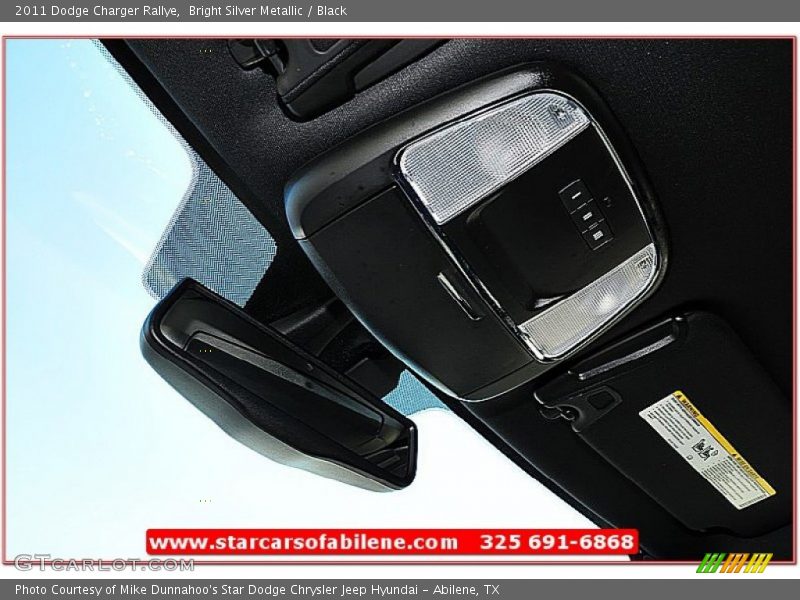 Bright Silver Metallic / Black 2011 Dodge Charger Rallye