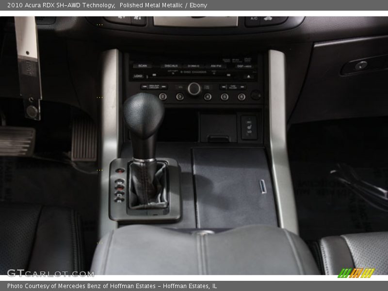 Polished Metal Metallic / Ebony 2010 Acura RDX SH-AWD Technology