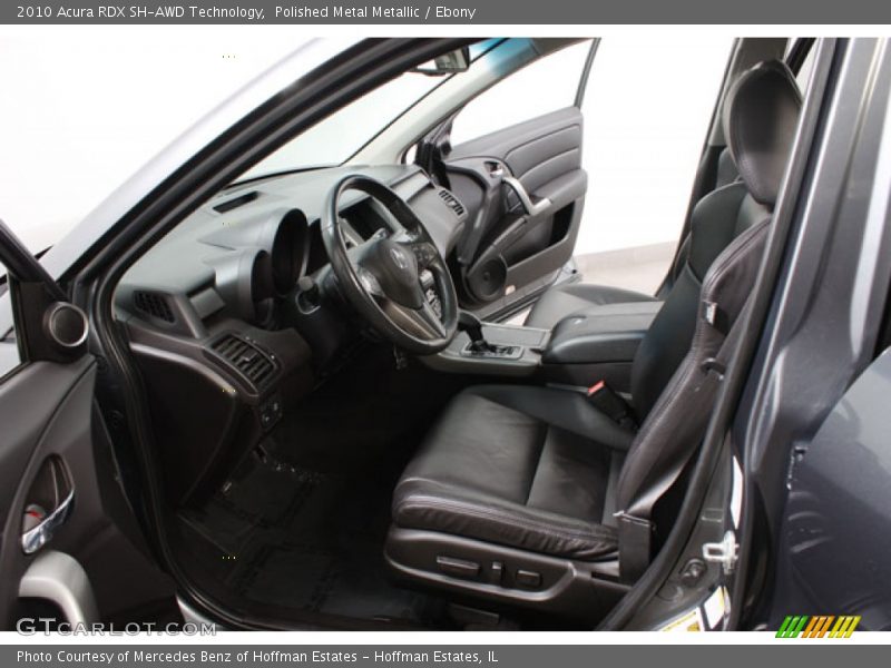 Polished Metal Metallic / Ebony 2010 Acura RDX SH-AWD Technology