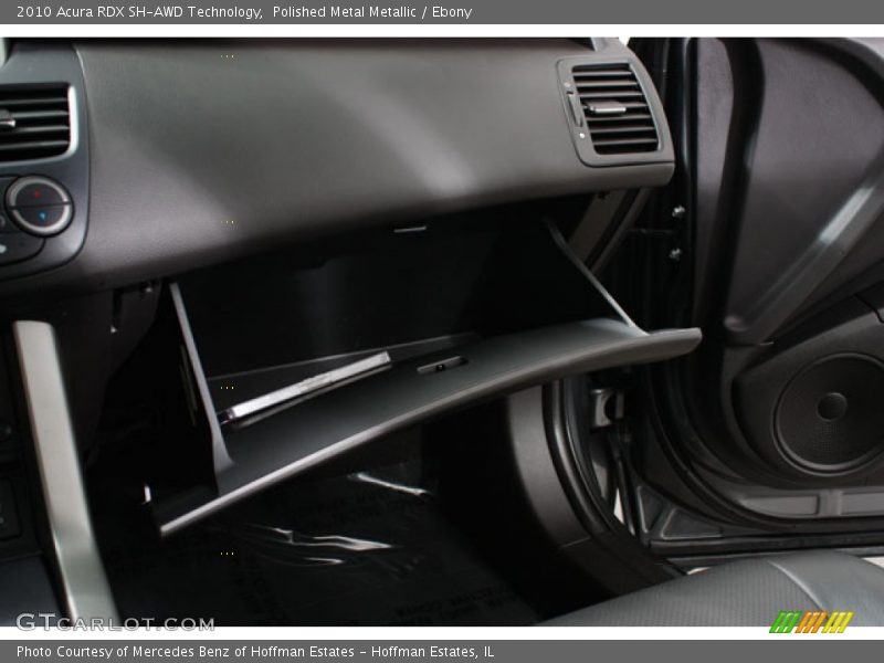 Polished Metal Metallic / Ebony 2010 Acura RDX SH-AWD Technology