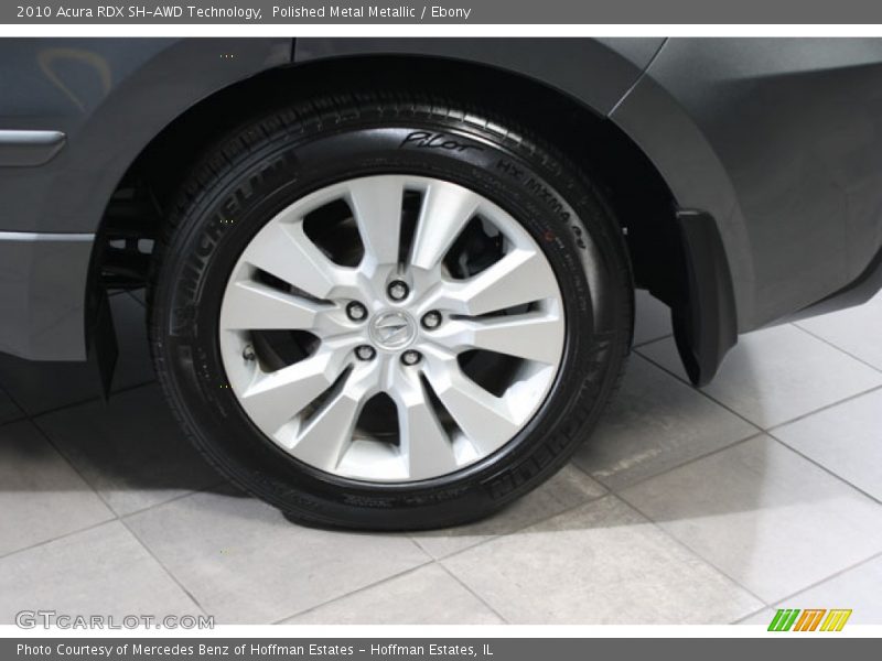 Polished Metal Metallic / Ebony 2010 Acura RDX SH-AWD Technology