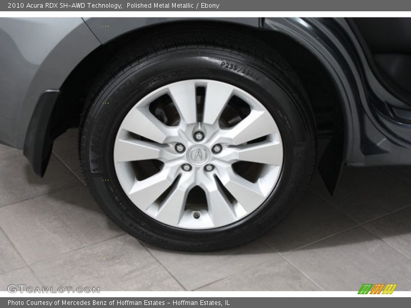 Polished Metal Metallic / Ebony 2010 Acura RDX SH-AWD Technology