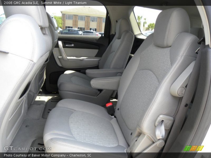 Summit White / Light Titanium 2008 GMC Acadia SLE