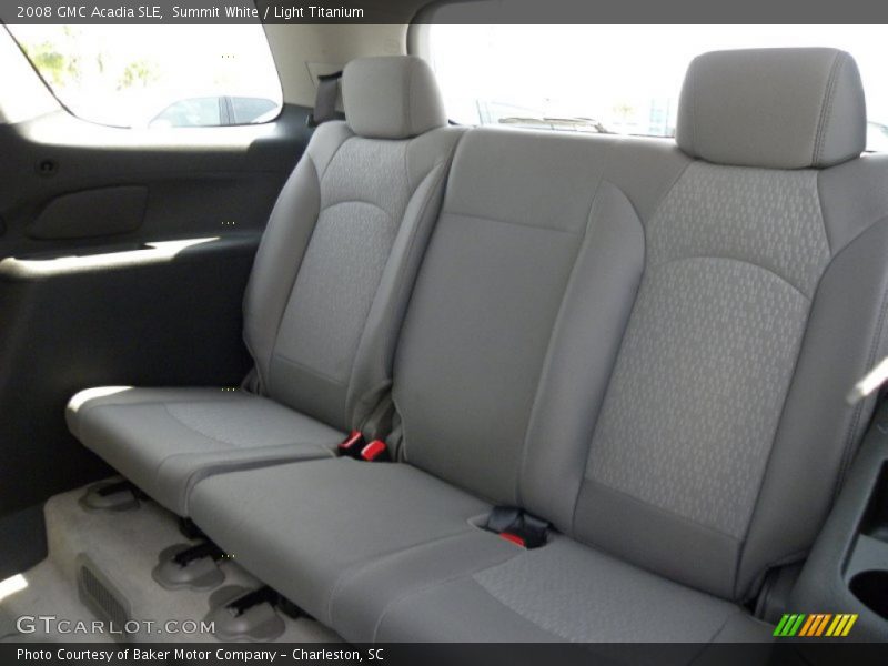 Summit White / Light Titanium 2008 GMC Acadia SLE