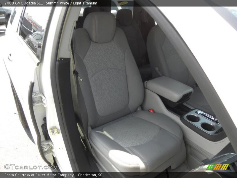 Summit White / Light Titanium 2008 GMC Acadia SLE