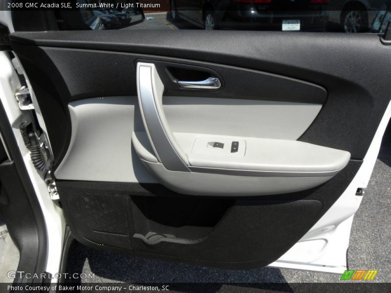 Summit White / Light Titanium 2008 GMC Acadia SLE