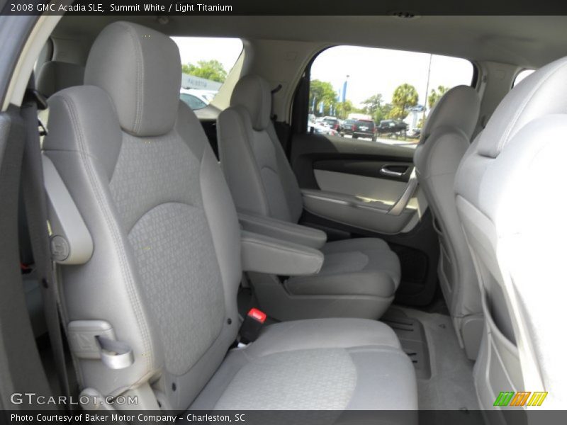 Summit White / Light Titanium 2008 GMC Acadia SLE