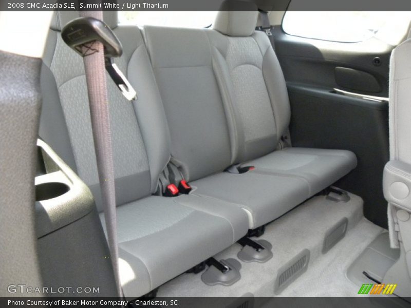 Summit White / Light Titanium 2008 GMC Acadia SLE