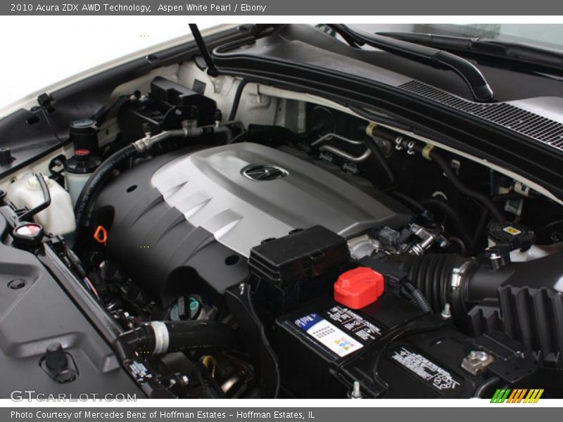 Aspen White Pearl / Ebony 2010 Acura ZDX AWD Technology