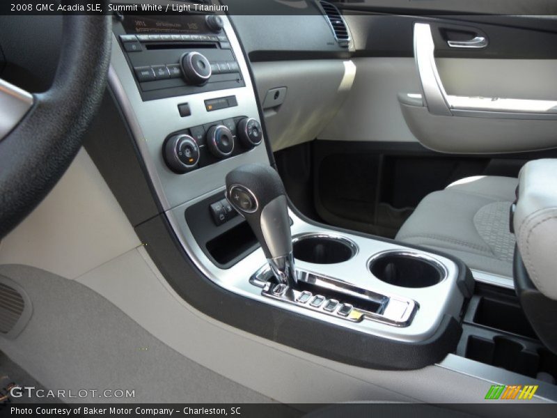 Summit White / Light Titanium 2008 GMC Acadia SLE
