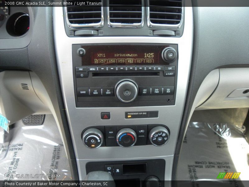 Summit White / Light Titanium 2008 GMC Acadia SLE