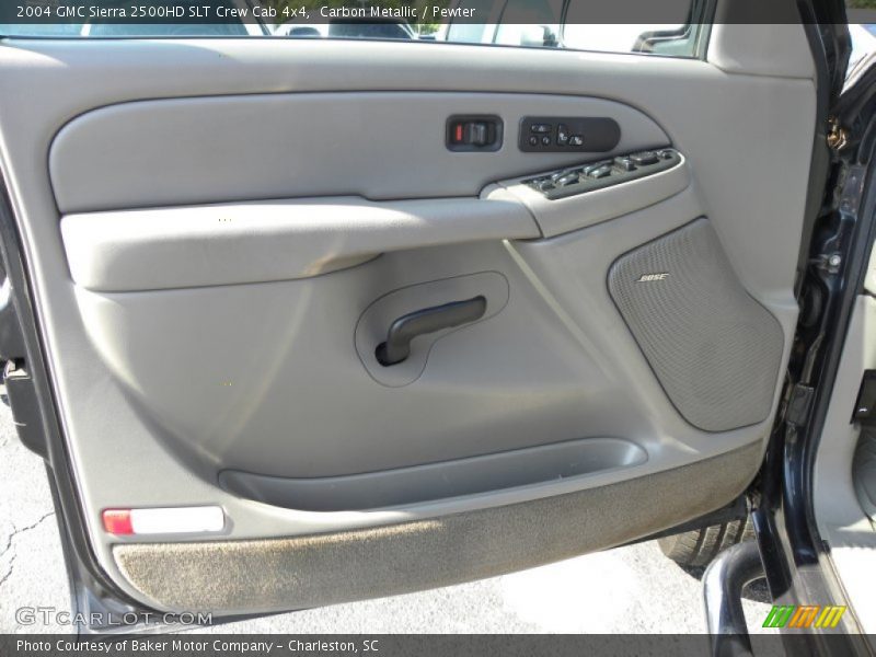 Carbon Metallic / Pewter 2004 GMC Sierra 2500HD SLT Crew Cab 4x4