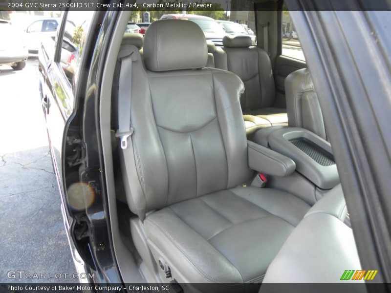 Carbon Metallic / Pewter 2004 GMC Sierra 2500HD SLT Crew Cab 4x4