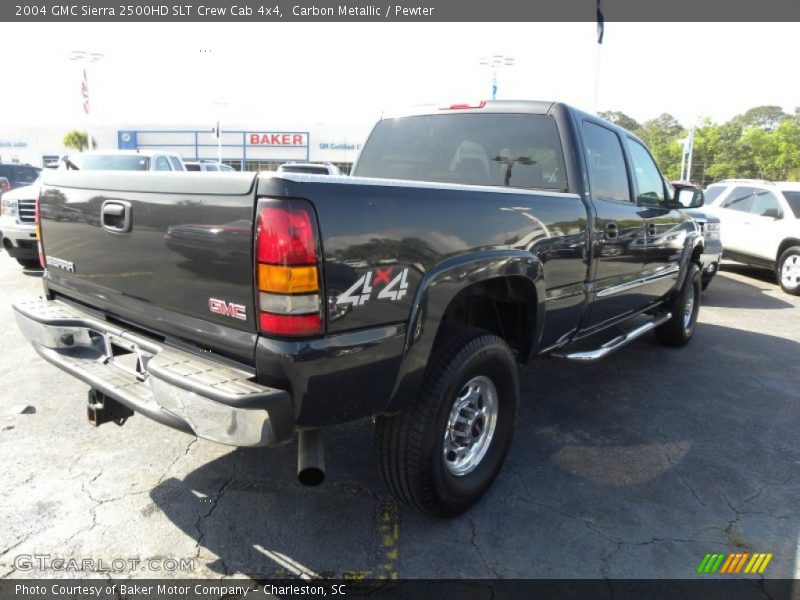 Carbon Metallic / Pewter 2004 GMC Sierra 2500HD SLT Crew Cab 4x4