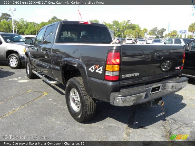 Carbon Metallic / Pewter 2004 GMC Sierra 2500HD SLT Crew Cab 4x4