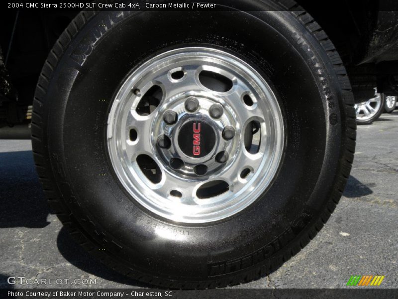 Carbon Metallic / Pewter 2004 GMC Sierra 2500HD SLT Crew Cab 4x4