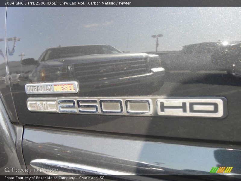 Carbon Metallic / Pewter 2004 GMC Sierra 2500HD SLT Crew Cab 4x4