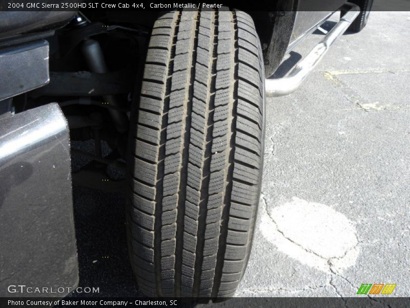 Carbon Metallic / Pewter 2004 GMC Sierra 2500HD SLT Crew Cab 4x4