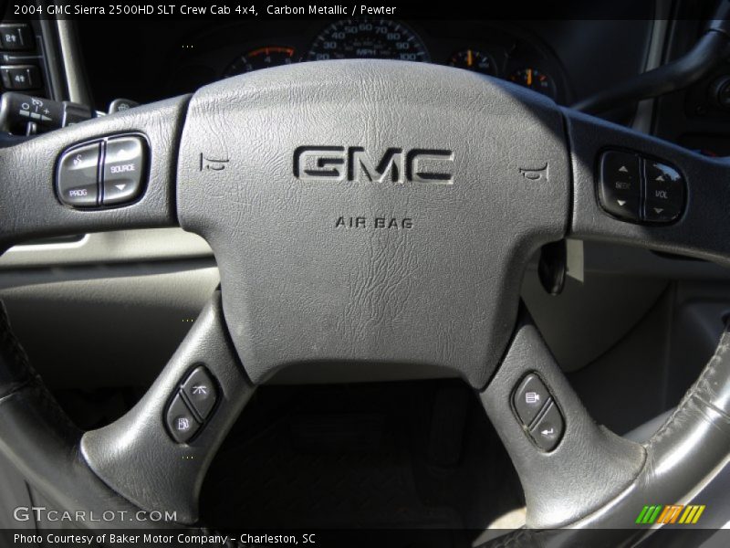 Carbon Metallic / Pewter 2004 GMC Sierra 2500HD SLT Crew Cab 4x4