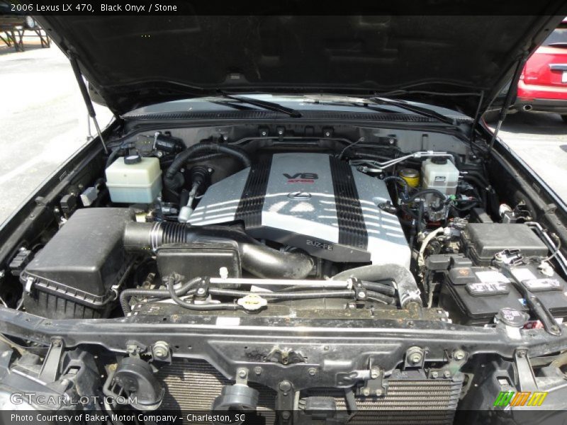 Black Onyx / Stone 2006 Lexus LX 470
