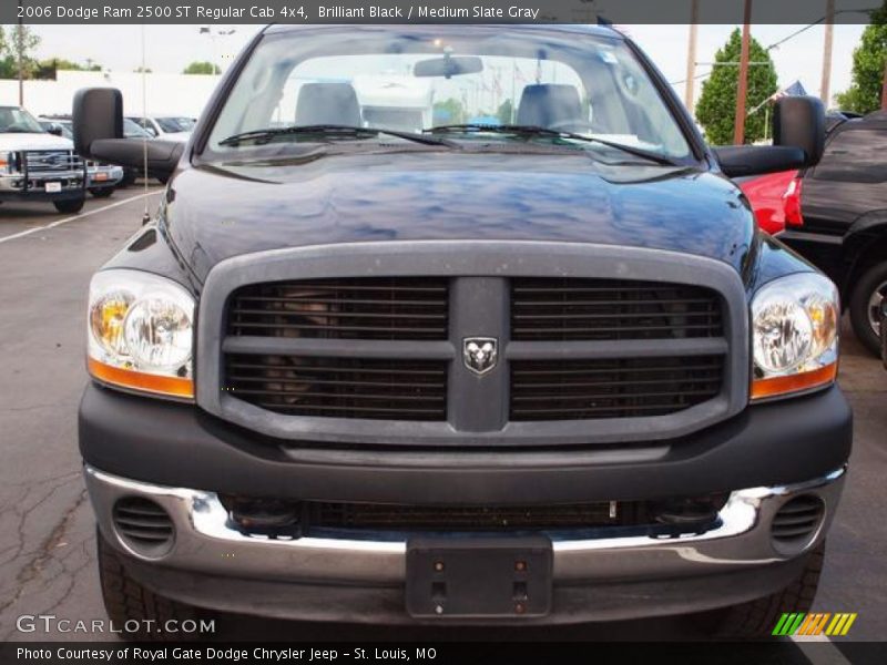 Brilliant Black / Medium Slate Gray 2006 Dodge Ram 2500 ST Regular Cab 4x4