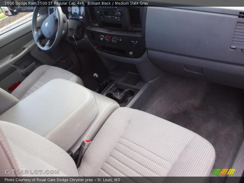 Brilliant Black / Medium Slate Gray 2006 Dodge Ram 2500 ST Regular Cab 4x4