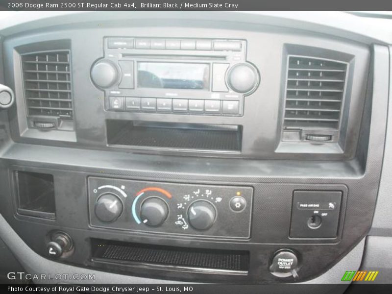 Brilliant Black / Medium Slate Gray 2006 Dodge Ram 2500 ST Regular Cab 4x4