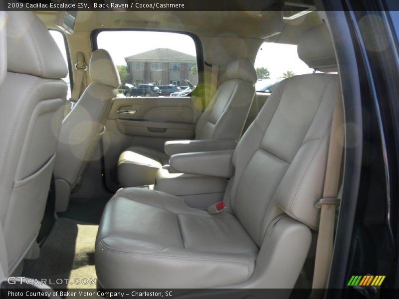 Black Raven / Cocoa/Cashmere 2009 Cadillac Escalade ESV
