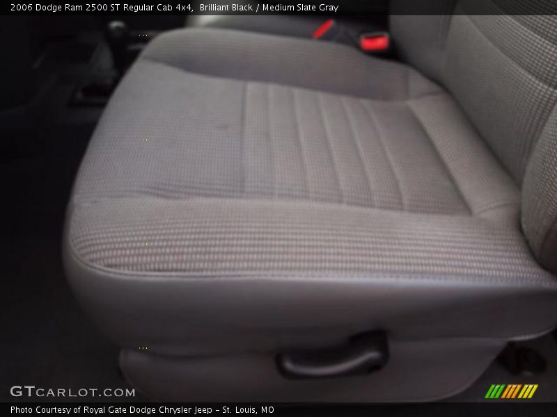 Brilliant Black / Medium Slate Gray 2006 Dodge Ram 2500 ST Regular Cab 4x4