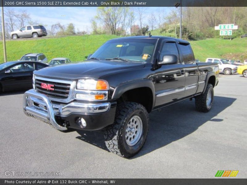 Onyx Black / Dark Pewter 2006 GMC Sierra 1500 SLE Z71 Extended Cab 4x4