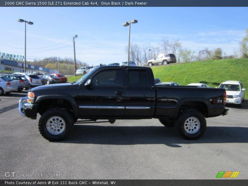 Onyx Black / Dark Pewter 2006 GMC Sierra 1500 SLE Z71 Extended Cab 4x4