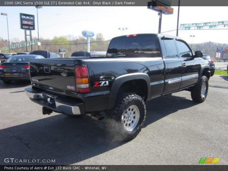 Onyx Black / Dark Pewter 2006 GMC Sierra 1500 SLE Z71 Extended Cab 4x4