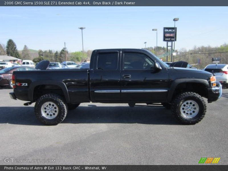 Onyx Black / Dark Pewter 2006 GMC Sierra 1500 SLE Z71 Extended Cab 4x4