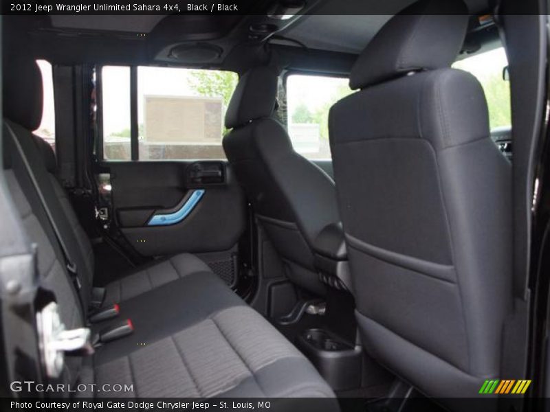 Black / Black 2012 Jeep Wrangler Unlimited Sahara 4x4