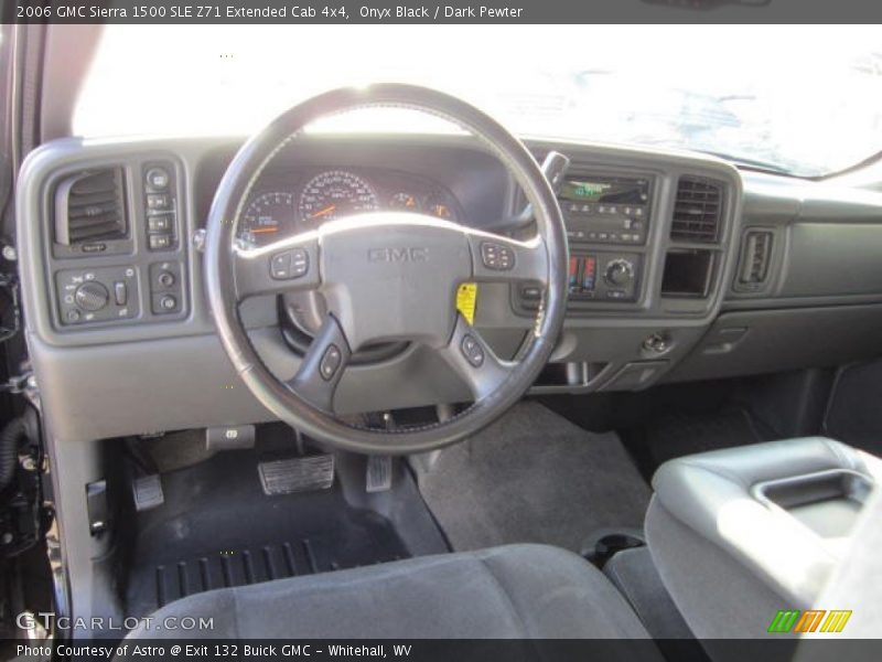 Onyx Black / Dark Pewter 2006 GMC Sierra 1500 SLE Z71 Extended Cab 4x4