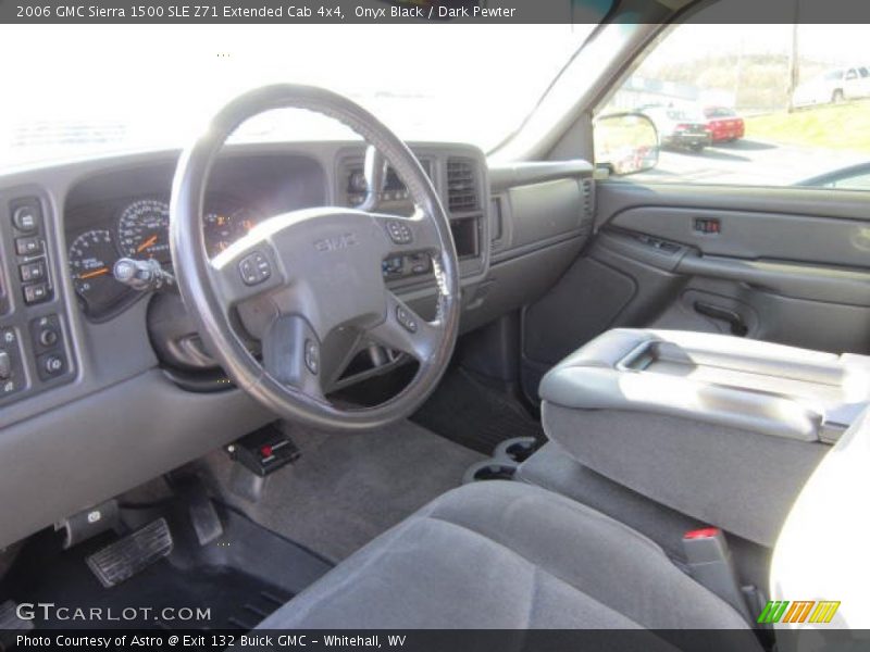 Onyx Black / Dark Pewter 2006 GMC Sierra 1500 SLE Z71 Extended Cab 4x4
