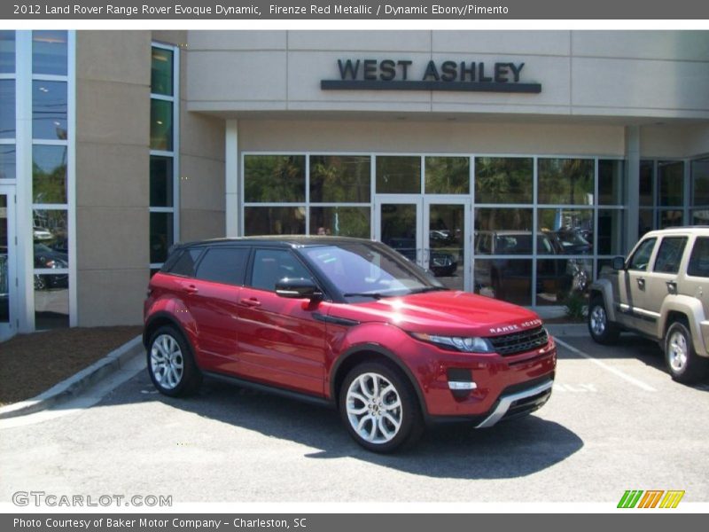 Firenze Red Metallic / Dynamic Ebony/Pimento 2012 Land Rover Range Rover Evoque Dynamic